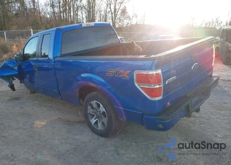 2014 Ford F-150 Stx из США, поврежденный, VIN 1FTEX1EM1EKF60494